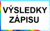 Výsledky zápisu pro školní rok 2023/2024